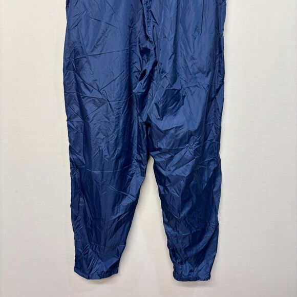 Vintage LL Bean Men Lightweight Windbreaker Rain Pants Size Large Blue B377 -1 - Picture 16 of 16